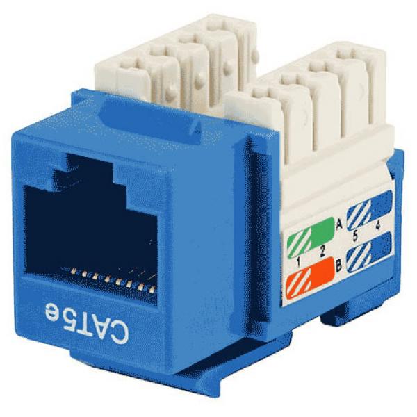 CAT5e network keystone jack